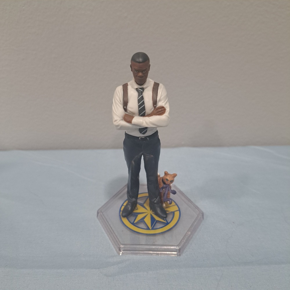 Disney Marvel Nick Fury Goose the Cat Cake Topper Figure Marvel Collectible